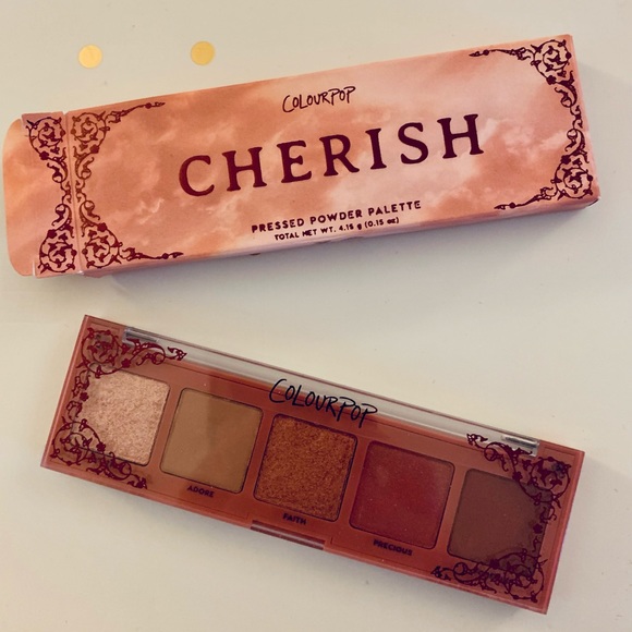 🆕🍷 ‘Cherish’ Eyeshadow Palette - Colourpop - NIB - Discontinued - Picture 4 of 10